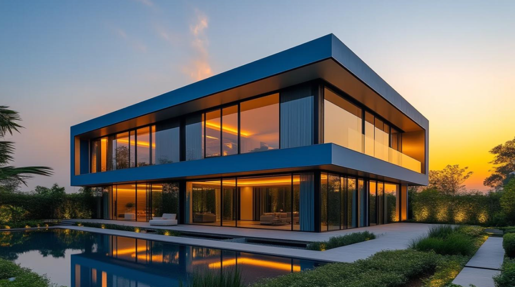 Global Architectural BIM model transformation by MSM Group showing Revit 3D modeling visualization